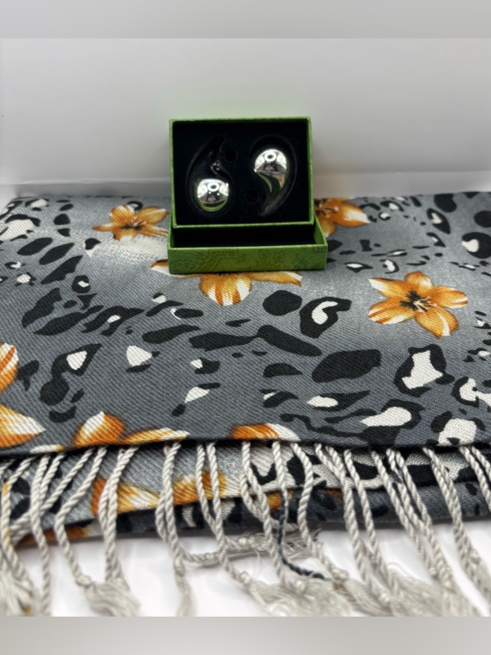 Scarf & Earrings Bundle